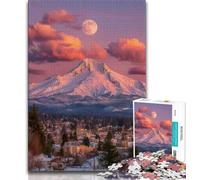 Rompecabezas para Adultos de 1000 Piezas, difícil de superar, Hermoso río de montaña, Rompecabezas de 1000 Piezas, Juegos educativos, decoración de Pared, cumpleaños y Navidad