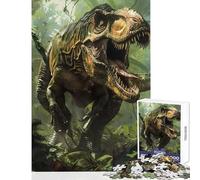 Rompecabezas para Adultos de 1000 Piezas Dinosaurios prehistóricos decoración del hogar Juguetes Regalo Divertido Juego Educativo descompresión Intelectual tamaño 38x26cm