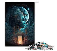 Rompecabezas para Adultos de 1000 Piezas Dios de la Sabiduría para Juego Educativo Juguete de desafío decoración única para el hogar y Regalos 75 x 50 cm