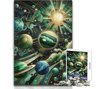 Rompecabezas para Adultos de 1000 Piezas, diseño Abstracto de Kintsugi, Juego Educativo Familiar, Obra de Arte, Regalo de cumpleaños, tamaño 50x75cm