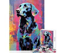 Rompecabezas para Adultos de 1000 Piezas diseño Abstracto Plano para decoración del hogar Juguetes Obras de Arte Regalo Juegos Familiares con Piezas de Formas aleatorias Totalmente entrelazadas