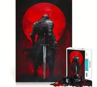 Rompecabezas para Adultos de 1000 Piezas,diseño Caballero de la Luna de Sangre,Corte preciso,Divertido,Actividad Mental Inteligente,Tiempo de Ocio entretenido,Regalo de cumpleaños para Aficionados