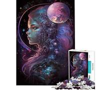 Rompecabezas para Adultos de 1000 Piezas diseño de Anime Cosmos Dream Juguete para decoración de Pared Mejora la Memoria Regalo de cumpleaños (38x52cm)