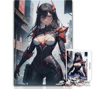 Rompecabezas para Adultos de 1000 Piezas, diseño de Anime Cyberpunk, Ideal para familias, Obras de Arte, Regalos para Amigos Secretos, tamaño 50x75cm