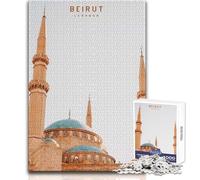 Rompecabezas para Adultos de 1000 Piezas,diseño de Beirut,Juguete Educativo,tamaño 50x75cm