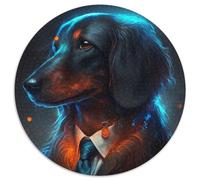 Rompecabezas para Adultos de 1000 Piezas, diseño de Boss Doberman, Juego Interactivo Familiar, decoración del hogar DIY, Regalo desafiante y acertijo, 67,5 x 67,5 cm