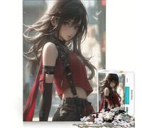 Rompecabezas para Adultos de 1000 Piezas, diseño de Chica Doncella del Juego de Anime, Ideal para Relajarse, como Regalo de cumpleaños o de Navidad 38x52cm