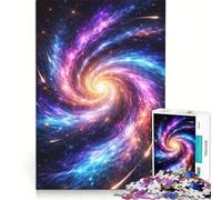 Rompecabezas para Adultos de 1000 Piezas, diseño de Galaxia cósmica, Juego Familiar, Ideal para Relajarse y estimular la Mente, un Juego desafiante Regalar 50x75cm
