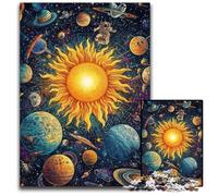Rompecabezas para Adultos de 1000 Piezas, diseño de Galaxia del Universo, de cartón, Adultos, Juego Interactivo Familiar, desafío Mental, 26x38cm