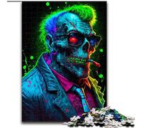 Rompecabezas para Adultos de 1000 Piezas, diseño de guardaespaldas, gánster y Zombi Ideal para decoración del hogar y la Oficina, Regalo de cumpleaños (26x38cm)