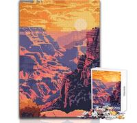 Rompecabezas para Adultos de 1000 Piezas, diseño de la Naturaleza del Gran Cañón, Juego Educativo, Regalo de cumpleaños, Regalo de Amigo Secreto, tamaño 38x52cm