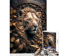 Rompecabezas para Adultos de 1000 Piezas diseño de león país de Las Hadas Juguete para decoración de Pared Regalo de cumpleaños Juego Imposible difícil y desafiante tamaño 50x75cm