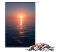 Rompecabezas para Adultos de 1000 Piezas diseño de Nivel del mar al Amanecer Divertido 1000 Piezas (75 x 50 cm)