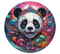 Rompecabezas para Adultos de 1000 Piezas, diseño de Pandas, Ideal para decoración del hogar, cumpleaños, Fiestas y Regalos (67,5x67,5cm)