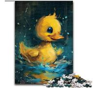 Rompecabezas para Adultos de 1000 Piezas, diseño de Patito Amarillo, Hecho de cartón, Ideal para Relajarse, decoración del hogar, 1000 Piezas(26x38cm)