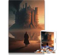 Rompecabezas para Adultos de 1000 Piezas, diseño de Soledad Surrealista, desafío único, decoración del hogar, Regalo de cumpleaños, tamaño 38x26cm