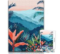 Rompecabezas para Adultos de 1000 Piezas, diseño Minimalista de Bosque, para Relajarse en casa, Pasar el rato, Regalo de Amigo Secreto, tamaño 50x75cm