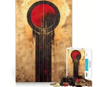Rompecabezas para Adultos de 1000 Piezas,diseño Minimalista de Corte Fino,Ideal para Actividades Que estimulan la Mente,Momentos de Paz y diversión, exhibir en Navidad (38x52cm)