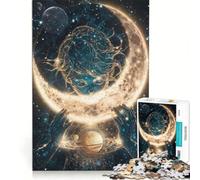 Rompecabezas para Adultos de 1000 Piezas diseño Moon Munchkin Juguetes antiestrés decoración Perfecta Regalos de cumpleaños 38x26cm