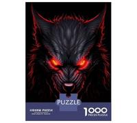 Rompecabezas para Adultos De 1000 Piezas Dog Red and Black Animals Rompecabezas para Adultos Juguetes Antiestrés Difícil Gran Regalo para Jugar 52x38cm/1000pcs