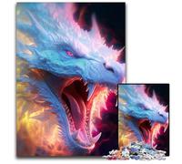Rompecabezas para Adultos de 1000 Piezas Dragons Quest14 desafiantes Rompecabezas Juego para Adultos Regalo Juego Interactivo Familiar desafío Mental Regalo 1000 Piezas (75 x 50 cm)