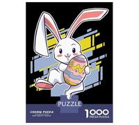 Rompecabezas para Adultos De 1000 Piezas Easter Bunny Gift Rompecabezas para Adultos Juegos Relajantes Análisis Y Lógica Regalos para Amigos Y Familiares 70x50cm/1000pcs