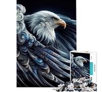 Rompecabezas para Adultos de 1000 Piezas Ecos del Águila Juegos relajantes para Adultos Ideal para aliviar el estrés Toda la Familia (Tamaño 50x75cm)