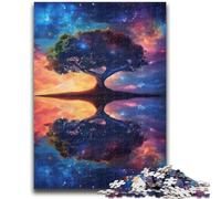 Rompecabezas para Adultos de 1000 Piezas: El Árbol de la Vida Cada Pieza es única Un Juego desafiante y Divertido para Toda la Familia (50x75cm)