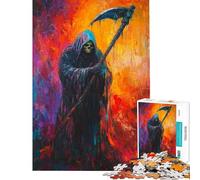 Rompecabezas para Adultos de 1000 Piezas El Baile de la Parca Juegos relajantes Que desafían la Inteligencia Cerebral Juguetes adictivos Excelentes Regalos para Toda la Familia (tamaño 38x52cm)