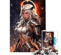 Rompecabezas para Adultos de 1000 Piezas El campeón de lo divino Juego práctico para Adultos Ideal para divertirse en Familia cumpleaños y Navidad (tamaño 38x52cm)