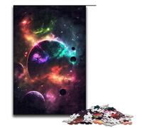 Rompecabezas para Adultos de 1000 Piezas El colapso de los Planetas decoración del hogar Juguetes Regalo Ideal para Toda la Familia 75 x 50 cm