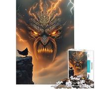 Rompecabezas para Adultos de 1000 Piezas El espíritu de la Llama Despierta Juegos educativos Juguetes educativos Juegos educativos Regalos de Amigo Invisible Análisis y lógica (tamaño 50x75cm)