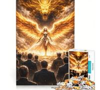 Rompecabezas para Adultos de 1000 Piezas El Fin de Las élites del Mal Juego práctico Ideal para la diversión Familiar cumpleaños 50x75cm