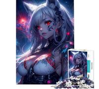 Rompecabezas para Adultos de 1000 Piezas El Hechicero Blanco Rompecabezas para Adultos Juegos relajantes Difícil Regalos para Amigos y Familiares (Tamaño 50x75cm)