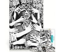 Rompecabezas para Adultos de 1000 Piezas: El Ojo Que Todo lo Ve, Juego Imposible, para Matar el Tiempo en Vacaciones en Casa, Cumpleaños y Navidad 38x52cm