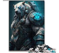 Rompecabezas para Adultos de 1000 Piezas, El Oso del Silencio, Rompecabezas difíciles para Adultos, Regalo para Hombres y Mujeres, para Uso Diario y Ocasiones Especiales, tamaño 38x26cm