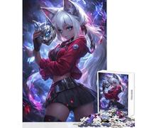 Rompecabezas para Adultos de 1000 Piezas El Poder felino desatado Juego Familiar Un desafío difícil Juguete Educativo Regalos para Amigos y Familiares (50x75cm)