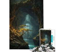 Rompecabezas para Adultos de 1000 Piezas El Portal místico Juego Imposible Juguetes educativos Regalo de cumpleaños Corte de precisión (Tamaño 50x75cm)