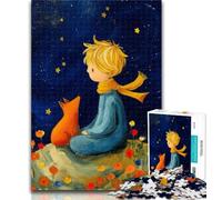 Rompecabezas para Adultos de 1000 Piezas: El Principito Rompecabezas de 1000 Piezas Juegos Divertidos Cada Pieza es única Juego desafiante y Divertido para Toda la Familia 26x38cm