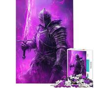 Rompecabezas para Adultos de 1000 Piezas El Resplandor del Caballero Oscuro un desafío para la Inteligencia Cerebral Juguetes adictivos Juegos relajantes Montaje de Patrones Excelentes Regalos