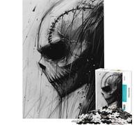 Rompecabezas para Adultos de 1000 Piezas El Rey Calabaza Rompecabezas de 1000 Piezas Juguete Educativo Divertido y con Humor Un Juego Familiar desafiante (38x52cm)