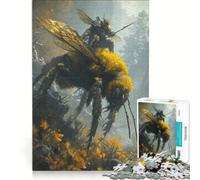 Rompecabezas para Adultos de 1000 Piezas El Rey de Las Abejas Juegos educativos, Actividades Familiares, Regalo de cumpleaños, Regalos de Viaje 38x52cm
