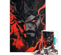 Rompecabezas para Adultos de 1000 Piezas El Señor del Inframundo Rompecabezas para Adolescentes Juegos relajantes Vacaciones en casa Matar el Tiempo Juego desafiante Regalos (Tamaño 38x52cm)