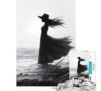 Rompecabezas para Adultos de 1000 Piezas El susurro del Viento Juego de ingenio Juguetes adictivos para Cultivar la Paciencia Ideas de Regalo decoración (tamaño 38x26cm)