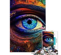 Rompecabezas para Adultos de 1000 Piezas El Viaje del Tercer Ojo Juego Familiar de análisis y lógica Toda la Familia (tamaño 50x75cm)