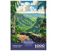 Rompecabezas para Adultos De 1000 Piezas El Yunque National Forest, Puerto Rico Rompecabezas para Adultos Juegos Familiares Mejoran La Memoria Reducción del Estrés Regalos 70x50cm/1000pcs