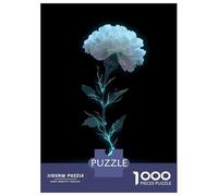 Rompecabezas para Adultos De 1000 Piezas Electric Flower on Black Background Rompecabezas para Adultos Juegos Relajantes Decoración Cumpleaños 38x26cm/1000pcs