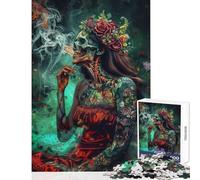 Rompecabezas para Adultos de 1000 Piezas Ella Parece Estar Bien decoración del hogar Juguetes Obras de Arte Regalo Juego Imposible Cada Pieza es única - Tamaño 50x75cm