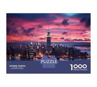 Rompecabezas para Adultos De 1000 Piezas Empire State Building NYC Skyline Rompecabezas para Adultos Juegos De Relajación Análisis Y Lógica Cumpleaños Y Navidad 38x26cm/1000pcs
