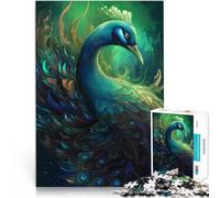 Rompecabezas para Adultos de 1000 Piezas Encantamiento del pájaro Cisne Juego desafiante con Piezas de Formas aleatorias Que se entrelazan Completamente 52x38cm